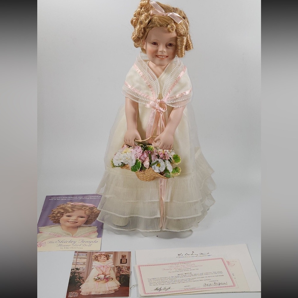 Shirley Temple Flower Girl doll New in box